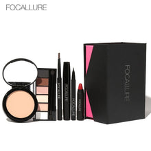 Load image into Gallery viewer, FOCALLURE Makeup Tool Kit 6Pcs Including Eyeshadow Lipstick with Cosmetics Box Gift